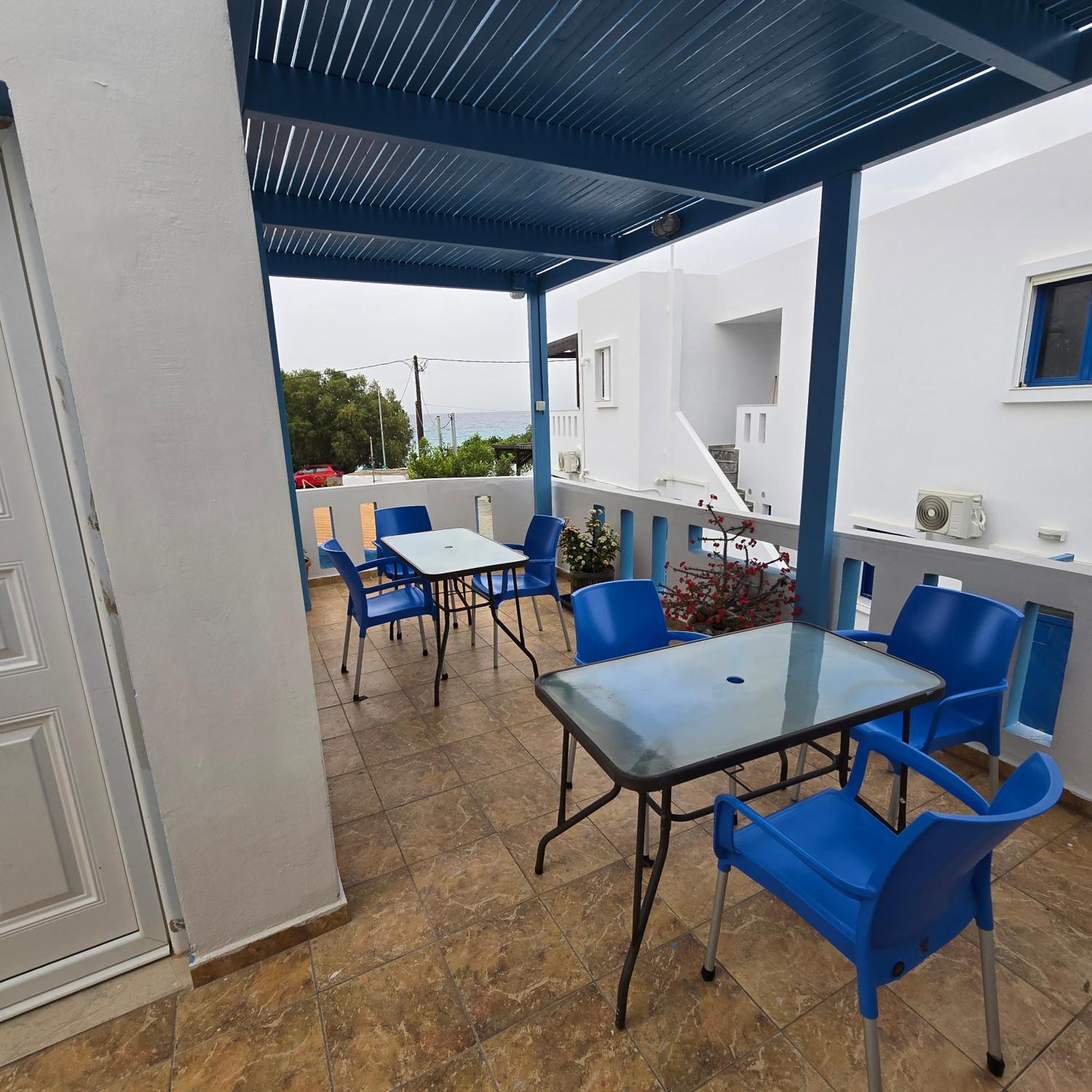 Soula Appartments Makrýgialos Pokoj fotografie